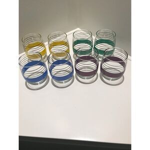 Bar Ware: Libbey Glass "Sociables" 8PC SET